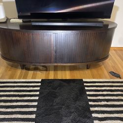 Wonderful Dania TV Console With Tambor Doors