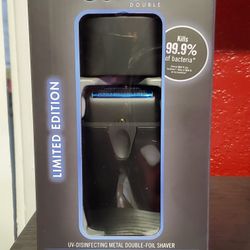 New BabylissPro UV Double Foil Shaver Black