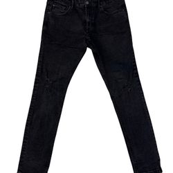 Pull & Bear Men's Black Jeans Super Skinny Size 34