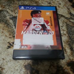 PS4 EA Sports Madden 20
