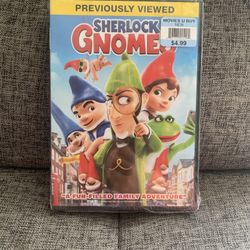 Sherlock Gnomes DVD