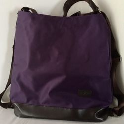 Purple Bag/Backpack 
