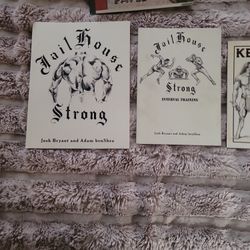 3 Training Books "JAILHOUSE STRONG" 
