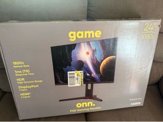 24” gaming onn monitor