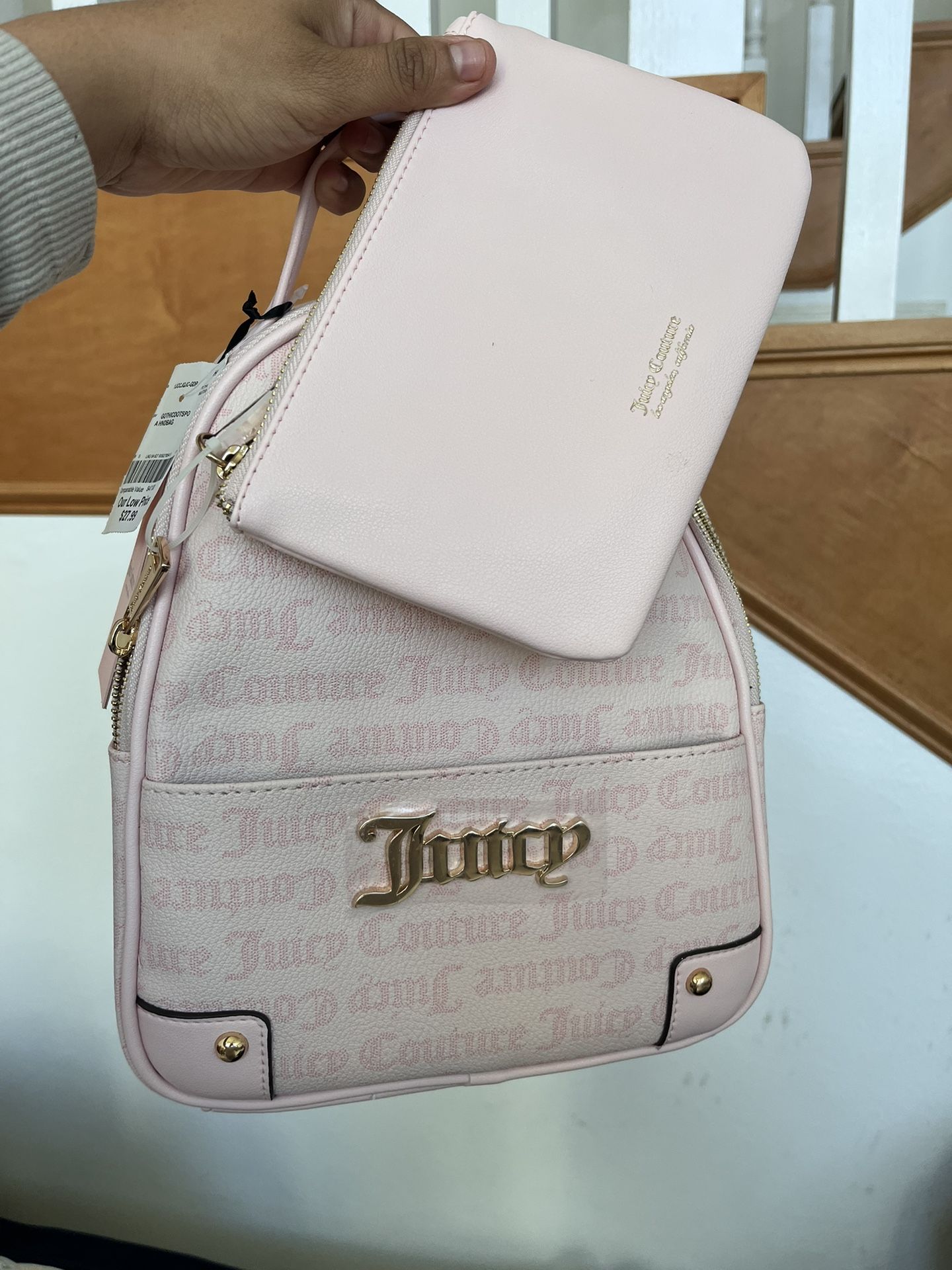 2 Piece Juicy Couture Backpack And wallet 