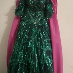 Emerald Green Quince Dress