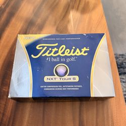 Titleist Nxt Tour S Golf Balls
