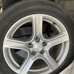 2018 camero stock rims and tires
