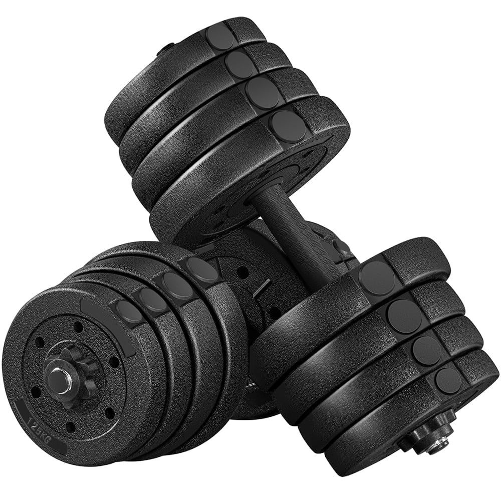 New Topeakmart 66 Lb. Dumbbells Weight Set Adjustable Dumbbell Set