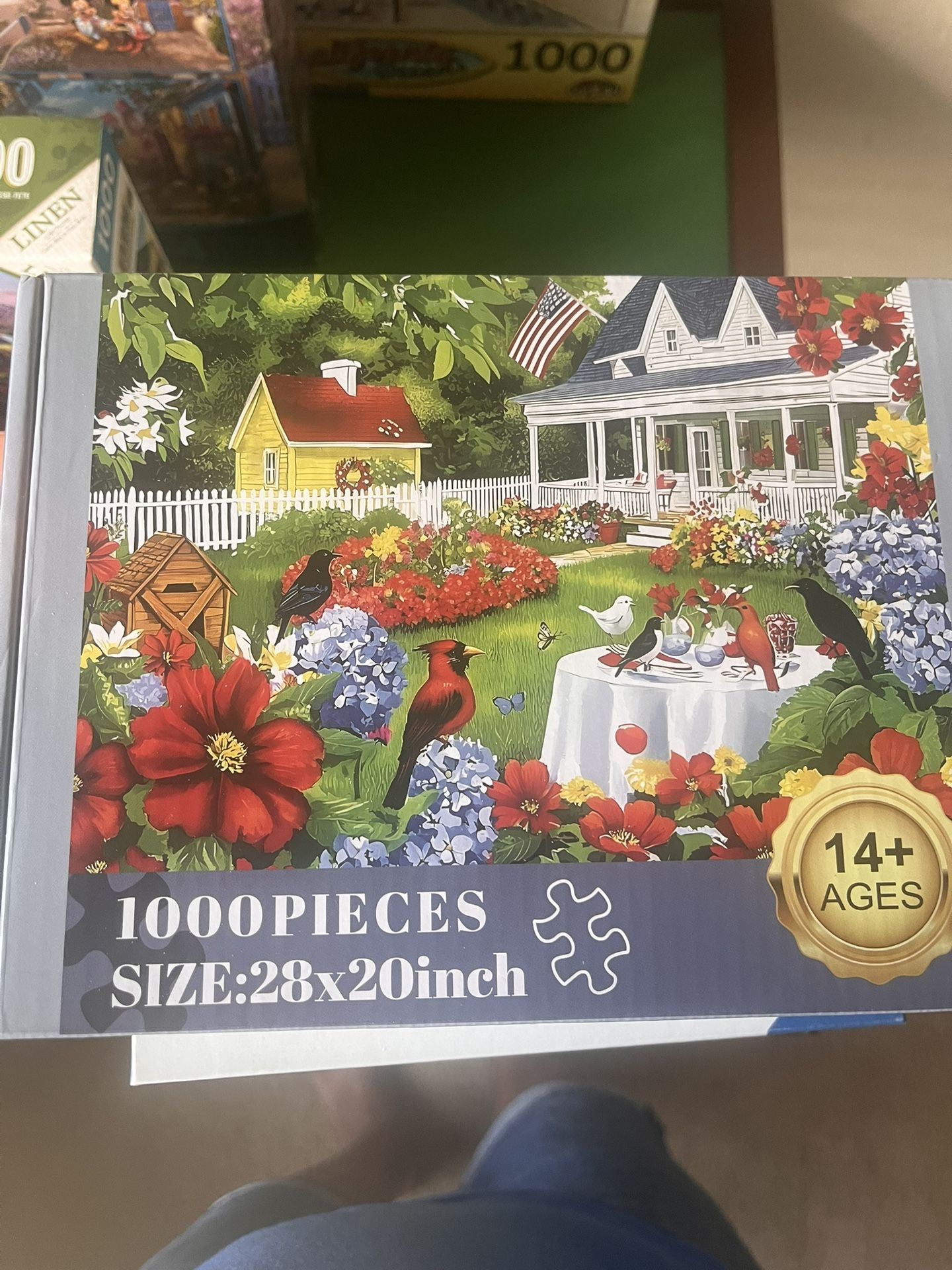 1000 Pieces Puzzles $2.00 Each