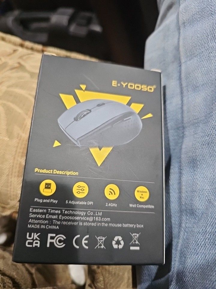 Wireless Mouse E-YOOSO 2.4G Optical/ Mouse E-1010,new
