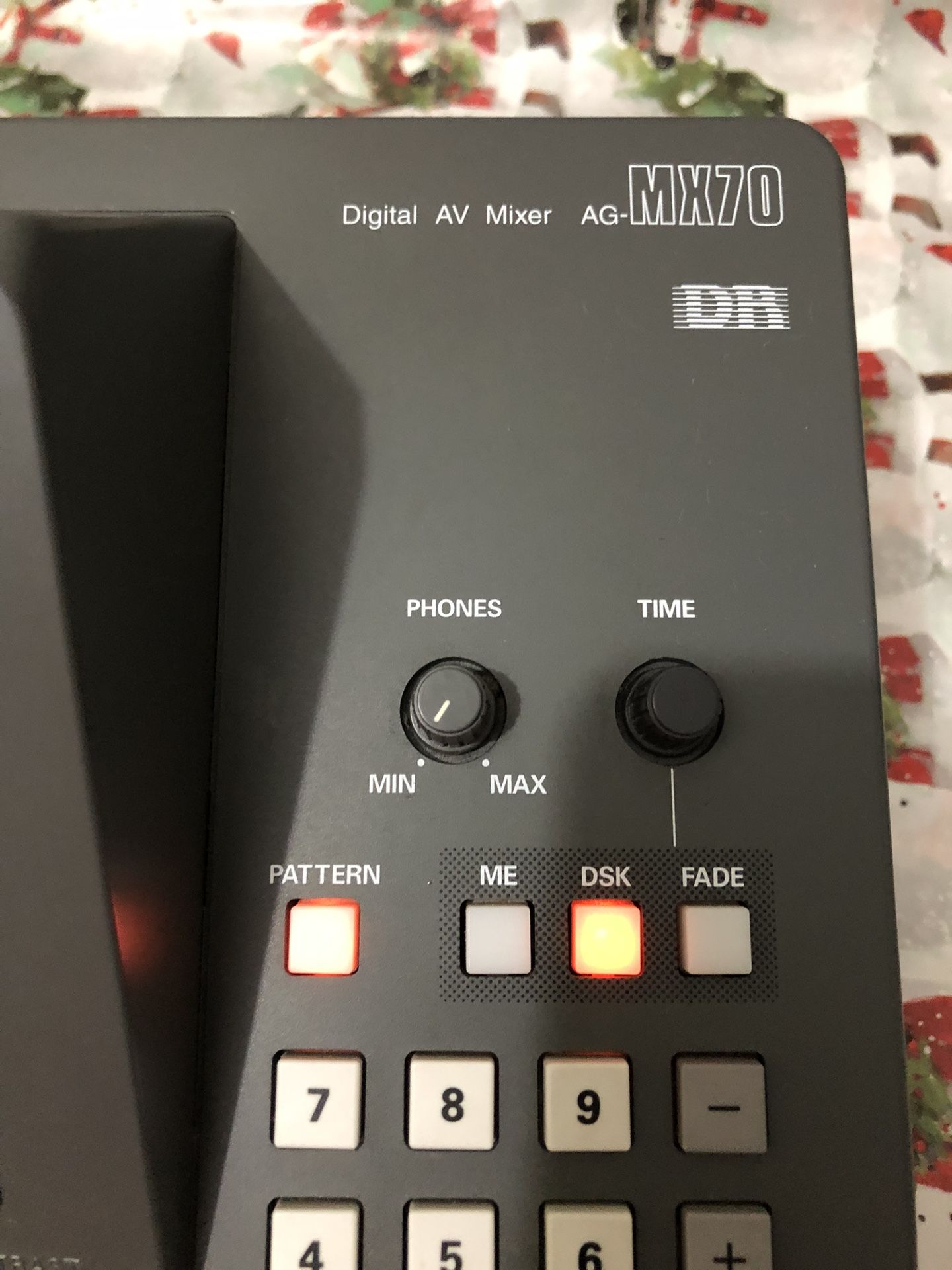 Panasonic Ag-mx70 Audio Video Mixer