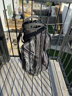 Used Taylormade Select Plus 14 way Black Cart Golf Bag