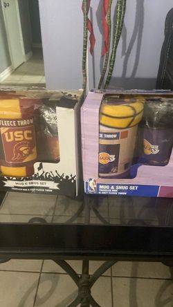 USC & Lakers Mug and Snug Set Bundle