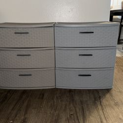 plastic drawers