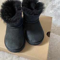 Baby/Toddler UGG Bailey Boot Ins Black Size 12T