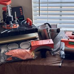 DREAMVAN Heat Press Machine (T-Shirt, Mug, Plate & Hat/Cap Press All in One)