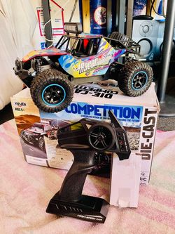 RC Off-Road Truck with Remote Control