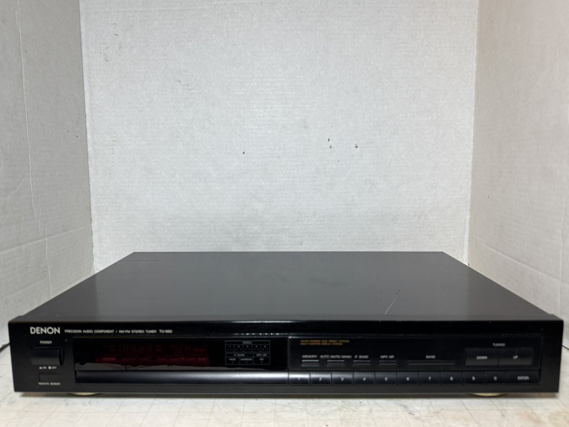 DENON Tuner TU-660 AMFM Stereo