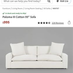White Couch 