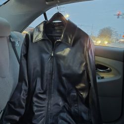 Roundtree & York Leather Jacket 1988 Classic 