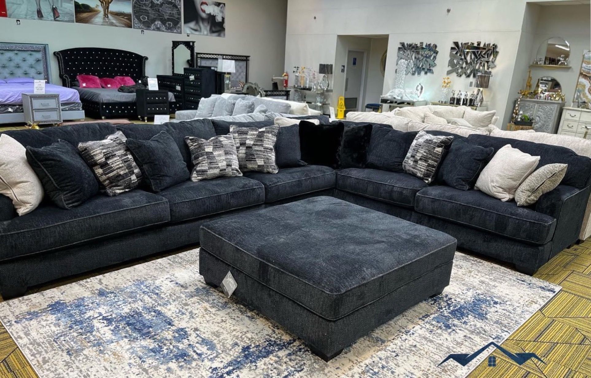 Large Sectional In Stock For Immediate Delivery