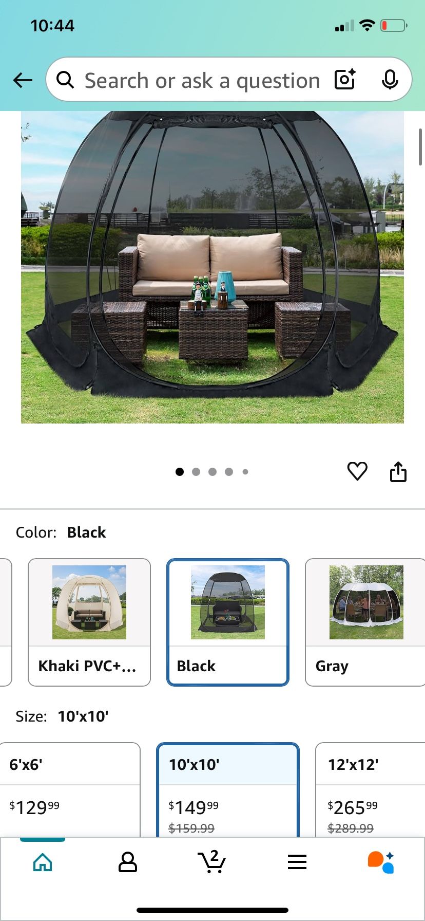 New Tent