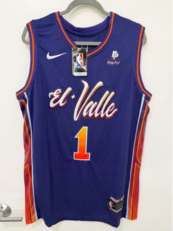 Devin Booker Brand New Stitched Purple Jersey Adult XL