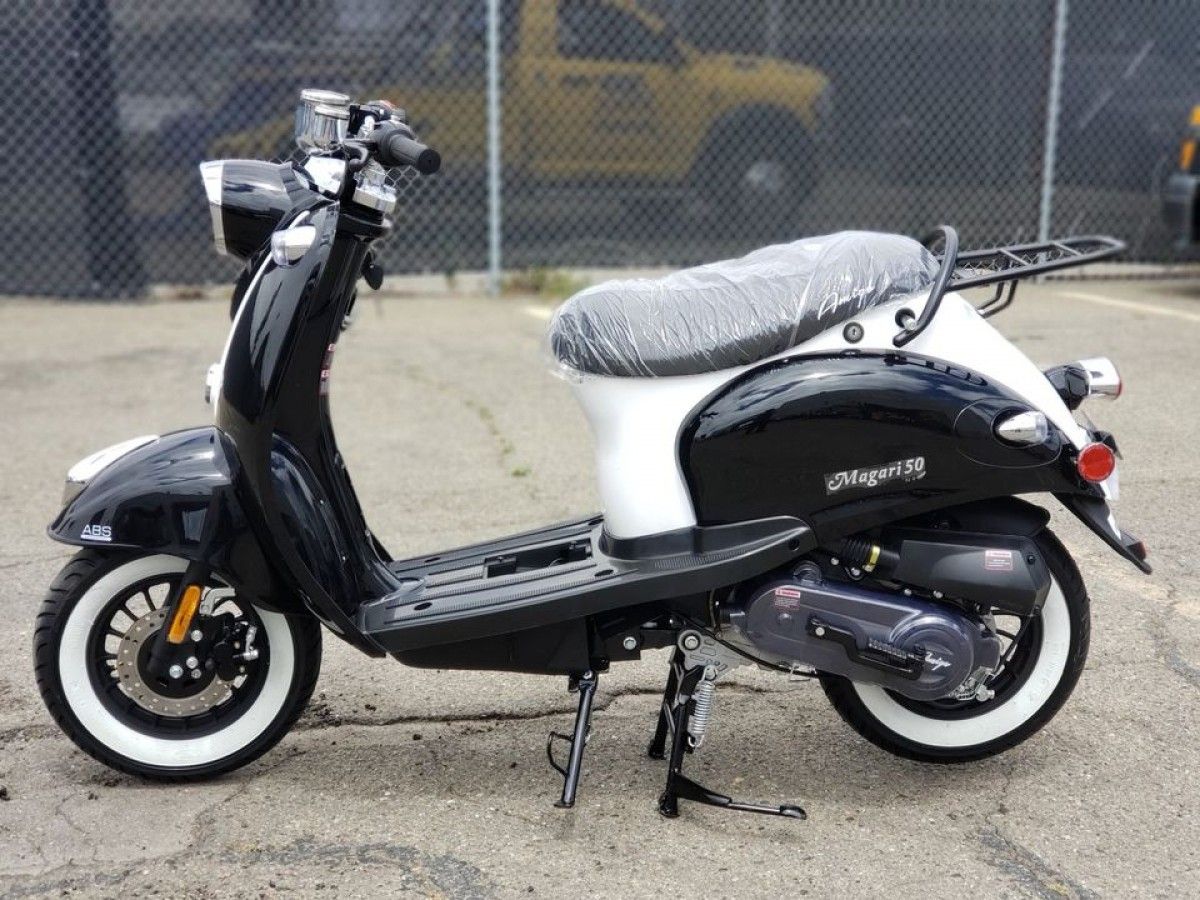 2024 Amigo Magari 50cc Retro Style Gas Scooter