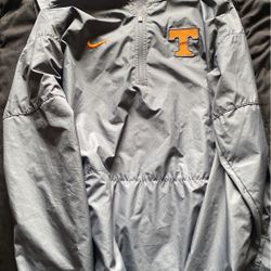 University of Tennessee LARGE Windbreaker (Gray)