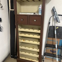 Wooden Wine Cabinet