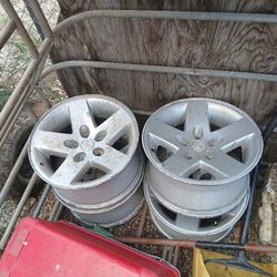  Stock 5 Lug Jeep Rims
