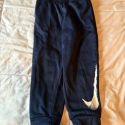 Boys Dark Blue Nike Sweat Pants 