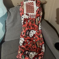 Hello Kitty Christmas Blanket 