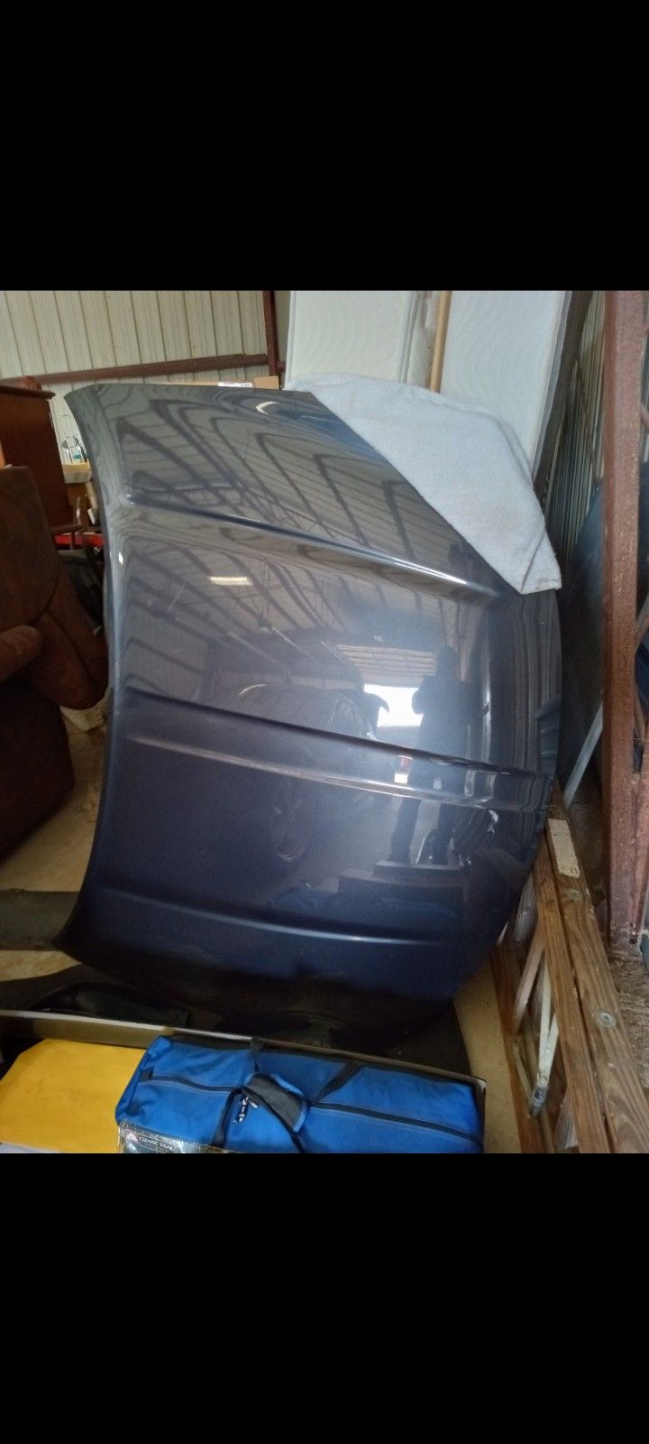 Hood For A 2015-2023 Dodge Charger (Maximum Steel Metallic) $75