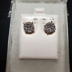 925 Silver Stud Earrings