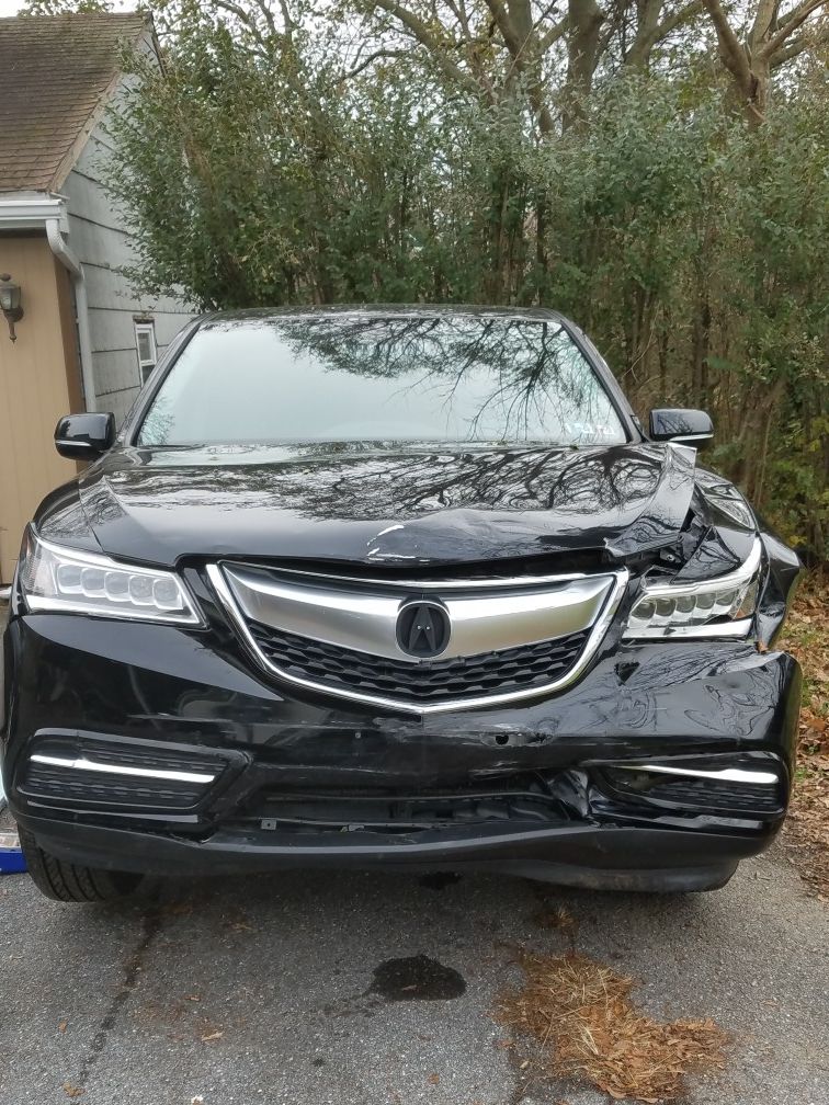 2014 Acura mdx front end parts available