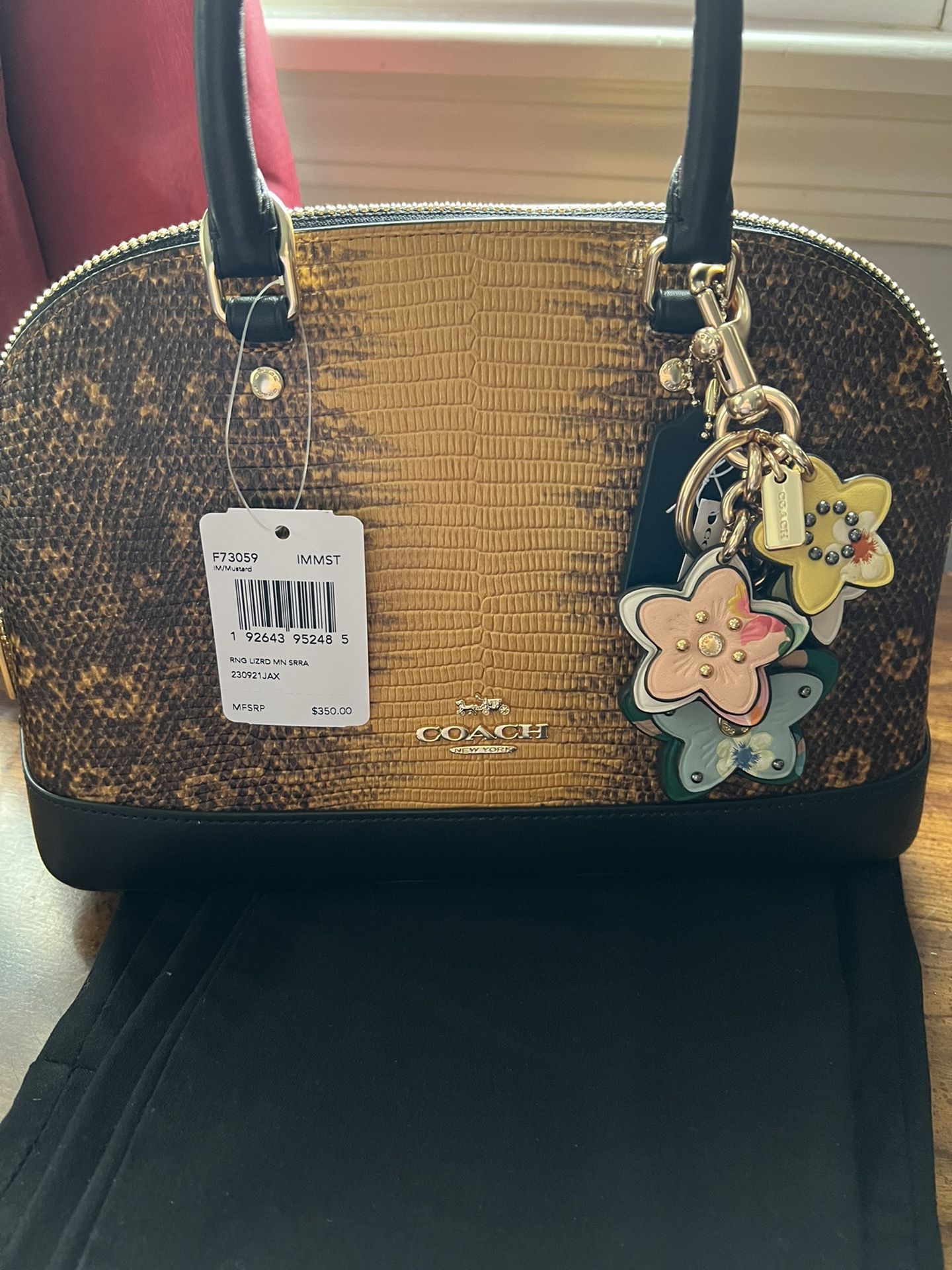 Coach Tea Roses Bag Charm . for Sale in Ossining, NY - OfferUp