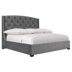 Jordan Espresso California King Shelter Bed (64" H)