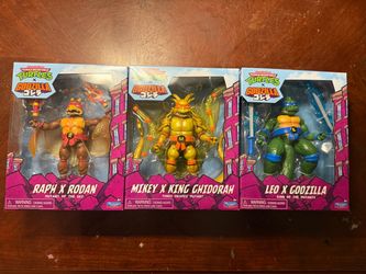 TMNT Godzilla Set New sealed