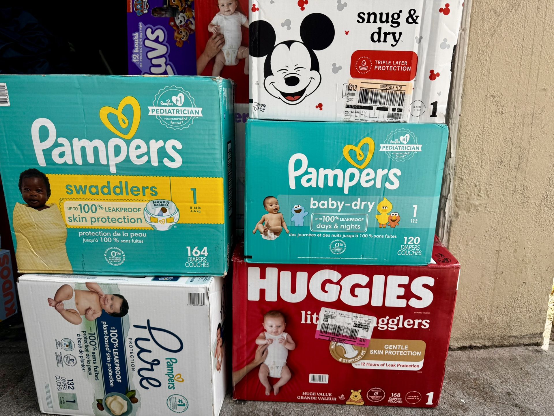 New Baby Diapers