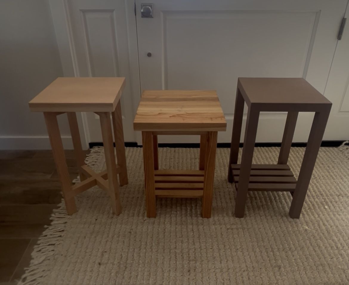 NEW Mini Square End Tables - Excellent Quality, Cute, Custom Made ...