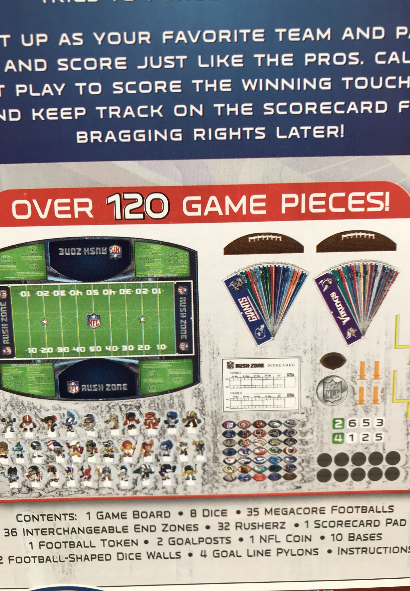 NFL Magnetic Standings Board