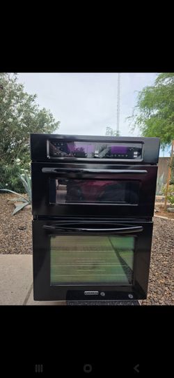 KitchenAid KEMS308SBL 30" Microwave Combination Wall Oven
