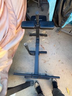 Adjustable Roman Chair Back Hyperextension Bench