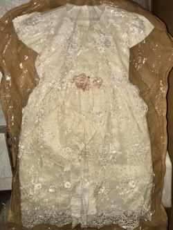 Baptism dress size 6