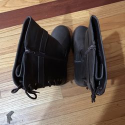 Girls Lace Up Boots 