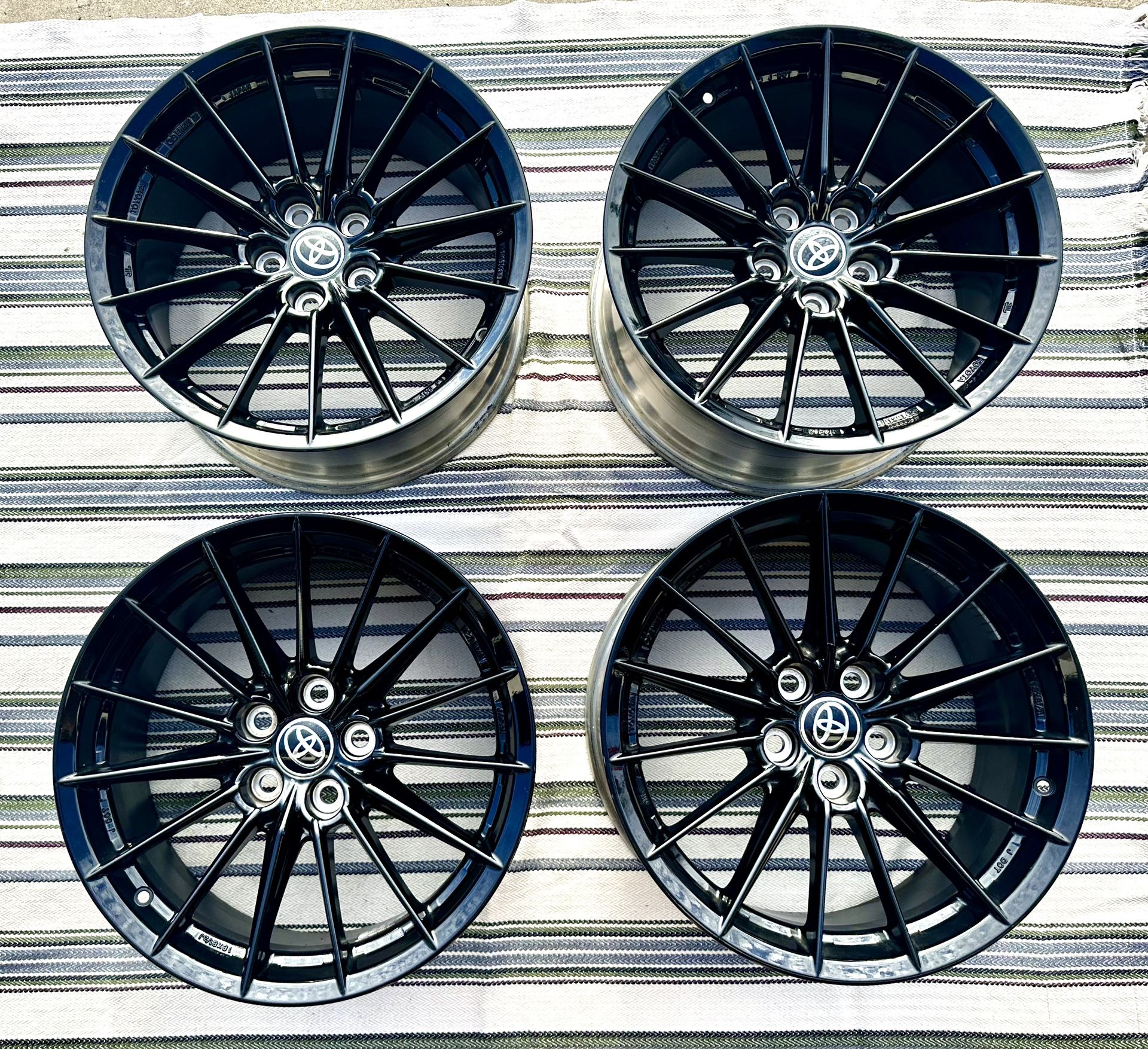 Toyota GR Corolla Wheels Rims OEM 5x114.3 18” x 8.5”