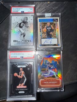 Sports cards Victor Wembanyama Justin Jefferson & more