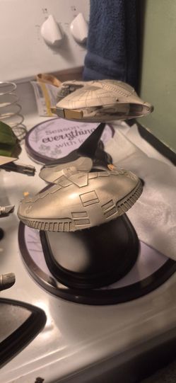 Franklin mint star trek pewter ships